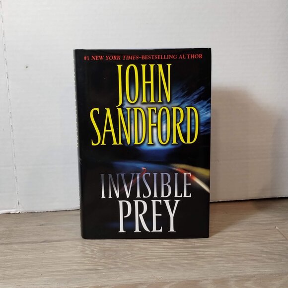 1st Print John Sandford Invisible Prey (Pey #17) 1st Ed Hardcover Book - Picture 1 of 5